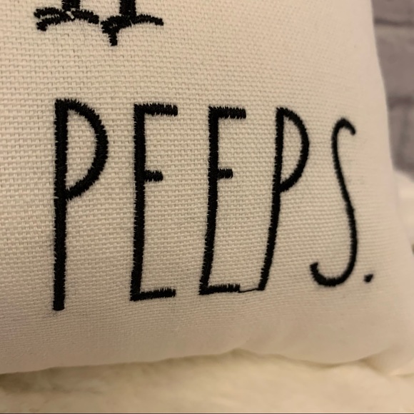 🌟HP🌟 Rae Dunn Welcome Peeps Decorative Pillow - Picture 5 of 7